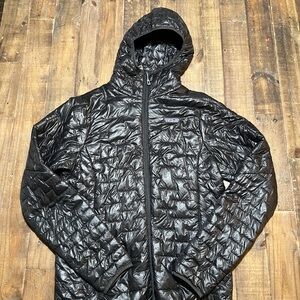 Patagonia black micro puffy Hooded Jacket